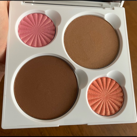 Ofra Francesca Tolot Gilded Palette Bronzer Blush Highlight Like New - Picture 5 of 7